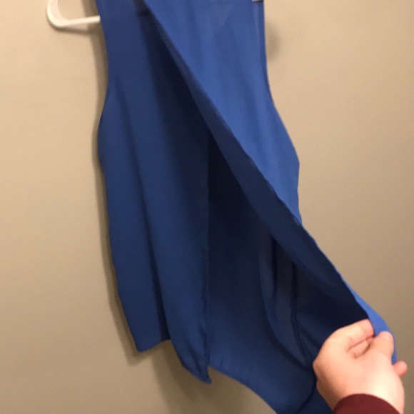 Royal blue cross open back - Picture 4 of 4